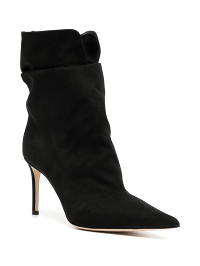 YUNAH CUT-OUT ANKLE BOOTS