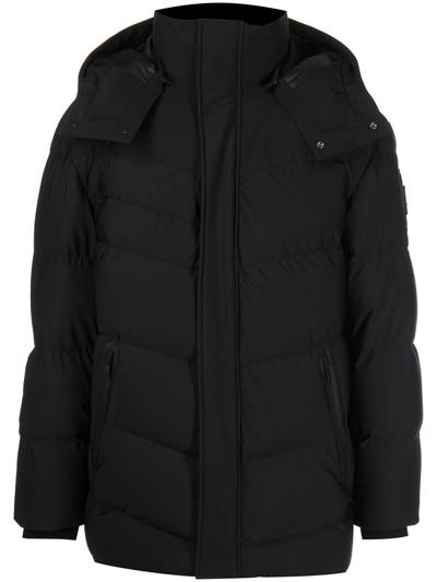 Shop Moose Knuckles Sugar-hill Padded Jacket In Multicolour