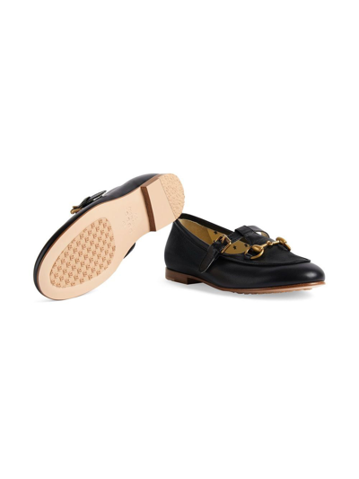 Shop Gucci Horsebit-detail Buckled Loafers In Black