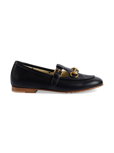 Shop Gucci Horsebit-detail Buckled Loafers In Black