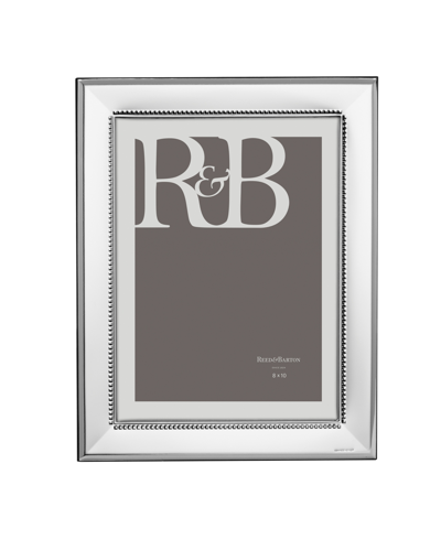 Shop Reed & Barton Mia Photo Frame, 8" X 10" In Silver-tone