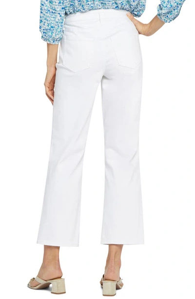 Shop Nydj High Waist Relaxed Straight Leg Ankle Jeans In Optic White