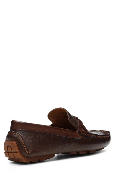 Shop Donald Pliner Deacon Braided Loafer In Cappuccino