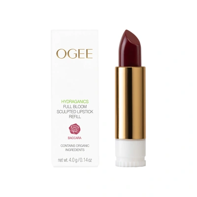 Shop Ogee Full Bloom Sculpted Lipstick Refill In Baccara