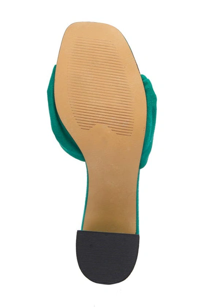 Shop Matisse Vince Slide Sandal In Green