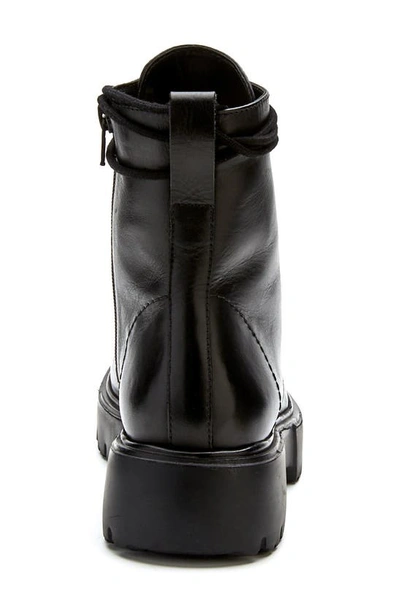 Shop Matisse Ingrid Platform Combat Boot In Black
