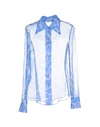 MIU MIU Patterned shirts & blouses,38516564LP 3