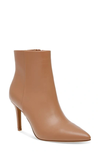 Shop Steve Madden Lizziey Pointed Toe Bootie In Cafe