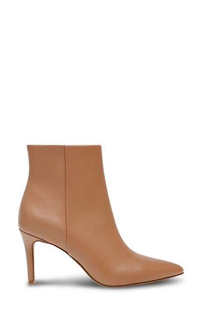 Shop Steve Madden Lizziey Pointed Toe Bootie In Cafe