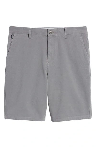 Shop Bonobos Washed Stretch Cotton Chino Shorts In Graphite