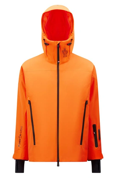 Shop Moncler Montgirod Gore-tex® Water Resistant Ski Jacket In Bright Orange