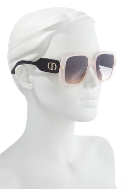 Christian Dior Square Gradient Sunglasses