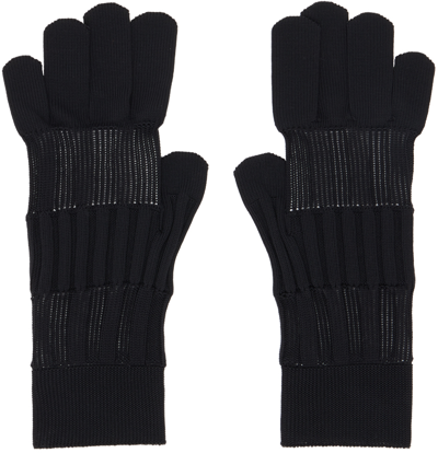 Shop Cfcl Black Fluted Gloves
