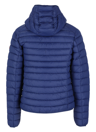 Shop Save The Duck Coats In Eclipse Blue