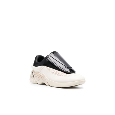 Shop Raf Simons Neutral Antei Leather Sneakers - Men's - Calf Leather/rubber/fabric/fabric In Black