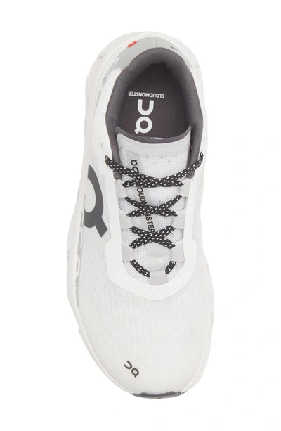 Shop On Cloudmster Running Shoe In All White
