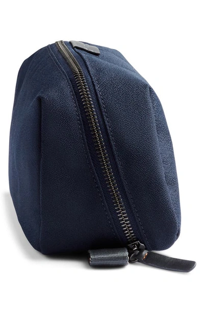 Shop Bellroy Canvas Travel Kit In Navy