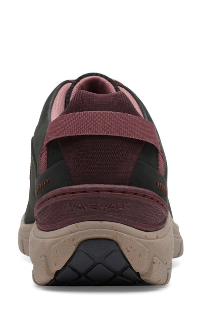 Shop Clarks Wave Range Waterproof Sneaker In Black Combi