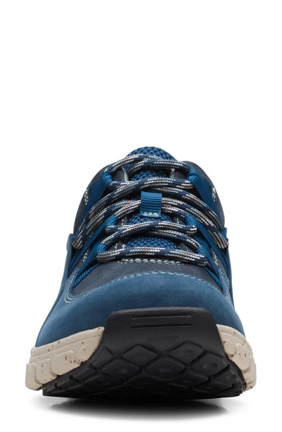 Shop Clarks (r) Wave Range Waterproof Sneaker In Blue Combi