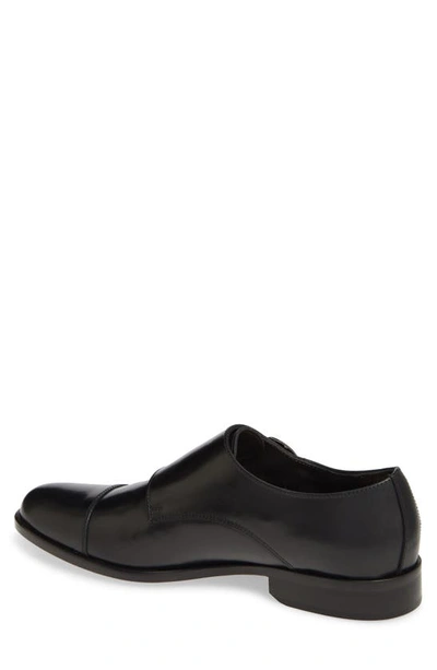 Shop To Boot New York Ronald Double Monk Strap Shoe In Black