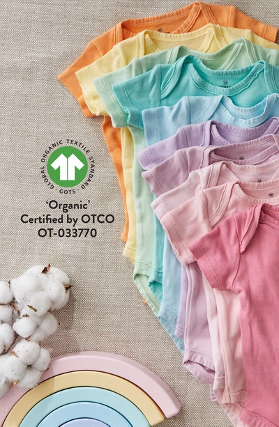Shop Honest Baby 20-piece Happy Days Organic Cotton Gift Set In Rainbow Pinks