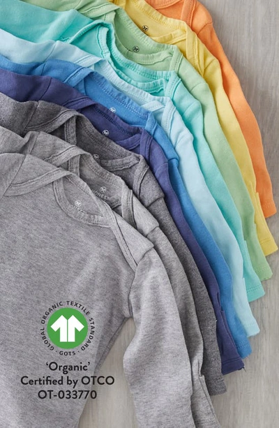 Shop Honest Baby 20-piece Happy Days Organic Cotton Gift Set In Rainbow Blues