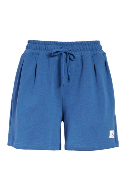 Jordan Flight Essentials Sweat Shorts In French Blue