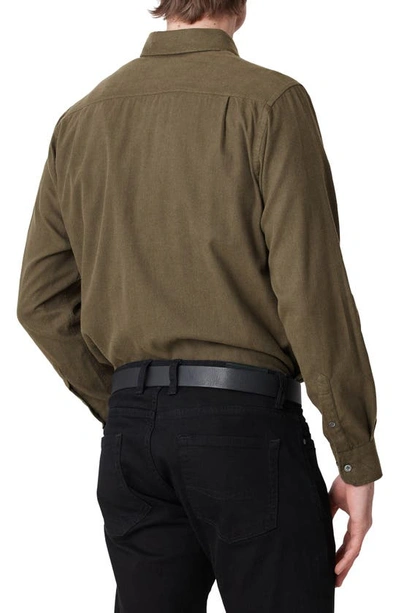 Rodd & Gunn Barrhill Sports Fit Button Down Shirt In Loden