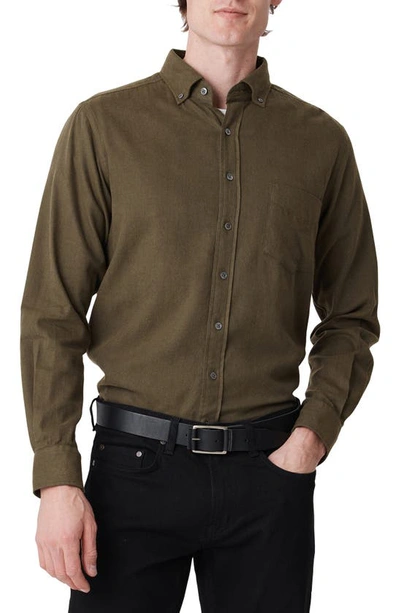 Rodd & Gunn Barrhill Sports Fit Button Down Shirt In Loden