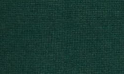 1.state Cut Out Shoulder Turtleneck Smog Yarn Sweater In Pine Green