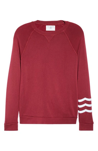 Shop Sol Angeles Essential Pullover In Scarlet