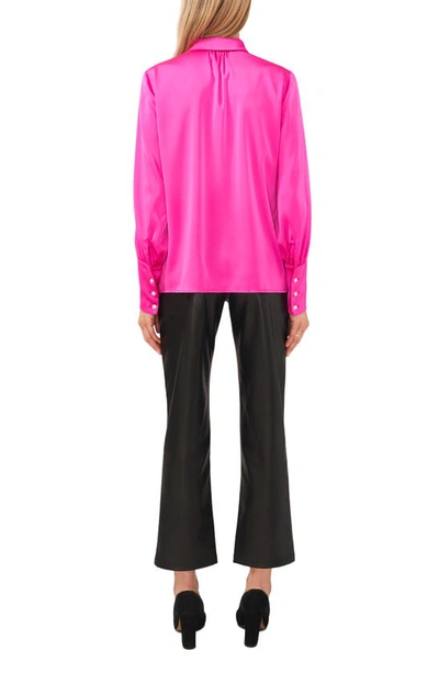 Halogen Button-up Shirt In Taffy Pink