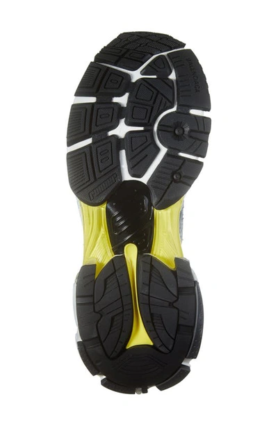Shop Balenciaga Runner Sneaker In White/ Black/ Grey/ Yellow