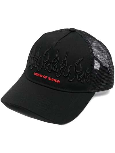Shop Vision Of Super Baseball Cap In Black