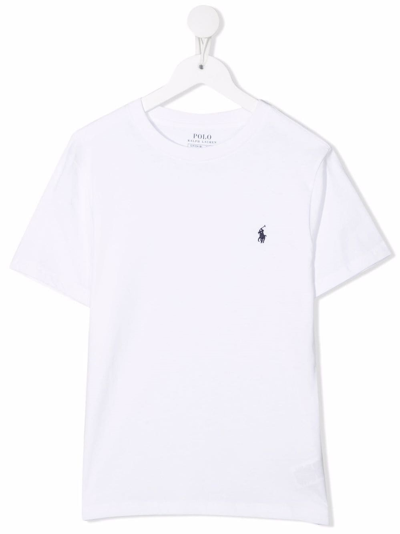 Shop Ralph Lauren T-shirt Logo In White