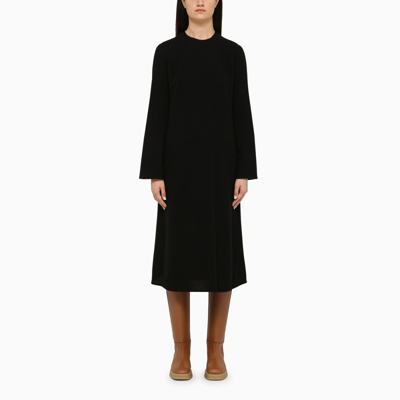 Shop Chloé | Black Knitted Midi Dress