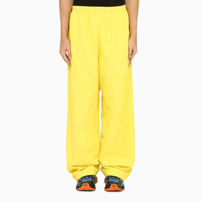 Shop Balenciaga | Tracksuit Trousers 3b Sports Icon Yellow