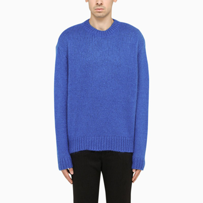 Shop Represent Cobalt Sweater In Mohair Blend In Red