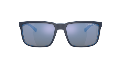 Arnette Unisex Sunglasses An4251 Stripe In Dark Grey Mirror Water Polar