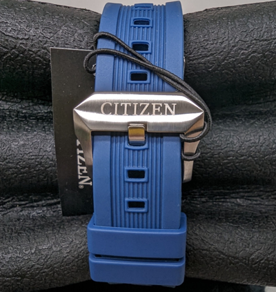 Pre-owned Citizen Promaster Aqualand Eco-drive Dive Watch Bj2169-08e