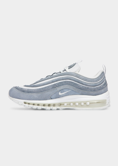 Shop Comme Des Garçons Homme Deux X Nike Men's Air Max 97 Runner Sneakers In 2 Lt Blue White