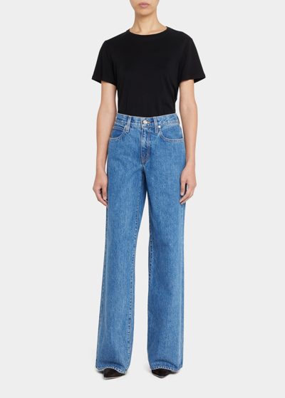 Slvrlake Mica Low-rise Wide Relaxed Jeans In Sweet Memo