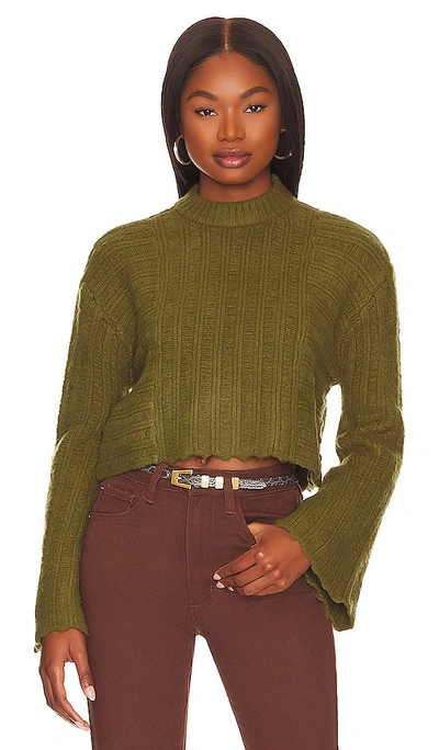 Shop House Of Harlow 1960 X Revolve Elliana Pullover In Forest Green