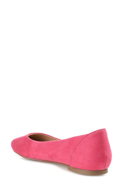 Shop Journee Collection Journee Kavn Flat In Fuchsia