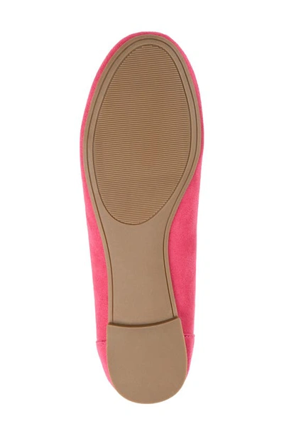 Shop Journee Collection Journee Kavn Flat In Fuchsia