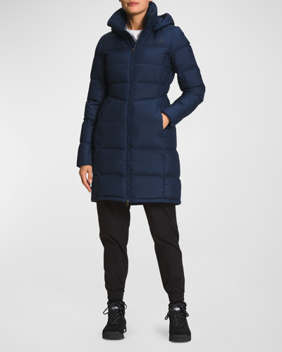 Shop The North Face Women's Metropolis Parka In Summit Navy