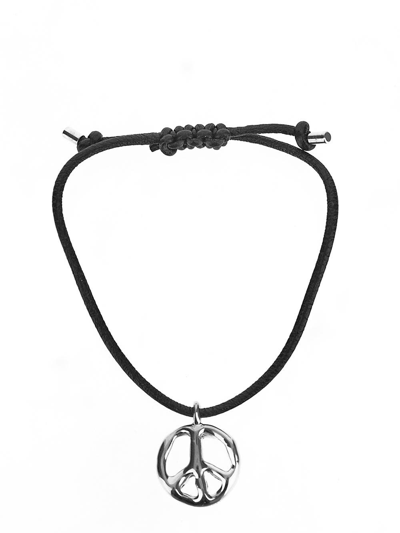 Shop Ambush Peace Leather Bracelet