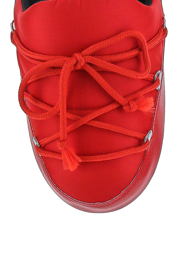 Shop Moon Boot Red Icon Mule In Nylon
