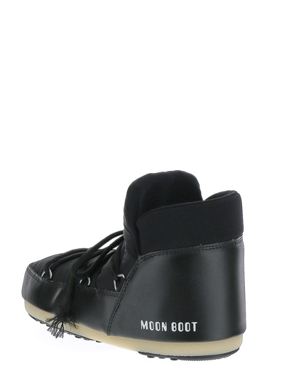 Shop Moon Boot Pumps Nylon Boots In Black