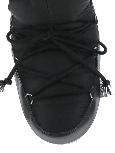 Shop Moon Boot Pumps Nylon Boots In Black